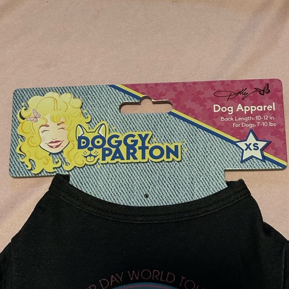 Dolly Parton Doggy Parton "Better Day World Tour" T-shirt for Dogs Size XS NWT - Picture 8 of 10